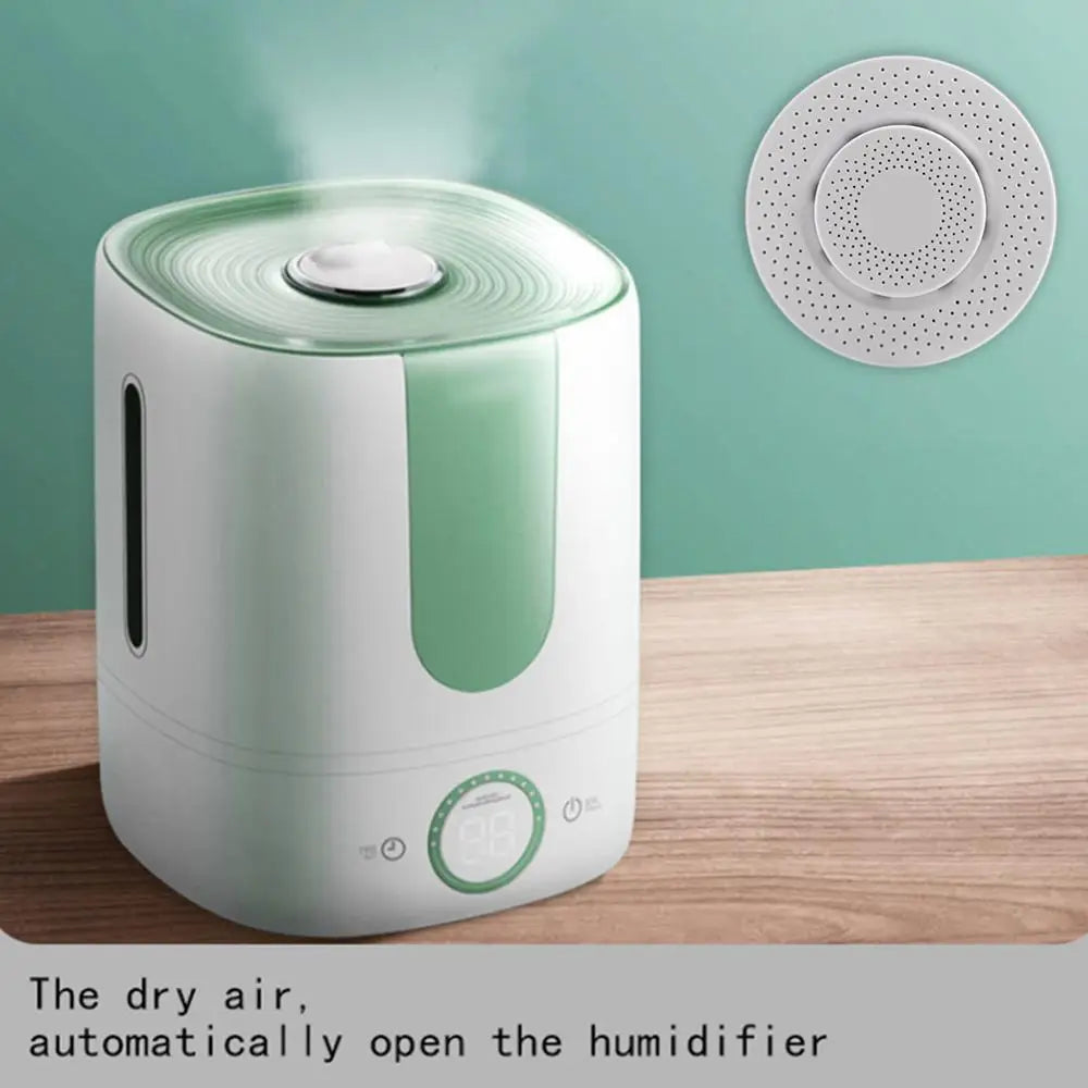 Tuya Zigbee/WiFi Air Quality Sensor Smart Air Box CO2 Meter Formaldehyde VOC Temperature Humidity Sensor Via Alexa Google