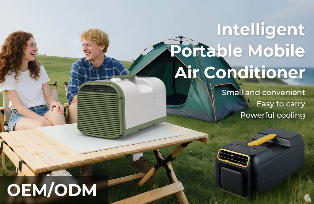 High Speed Cooling Window air Conditioner Smart Design Energy Saving Mini air Conditioner for Desktop Office