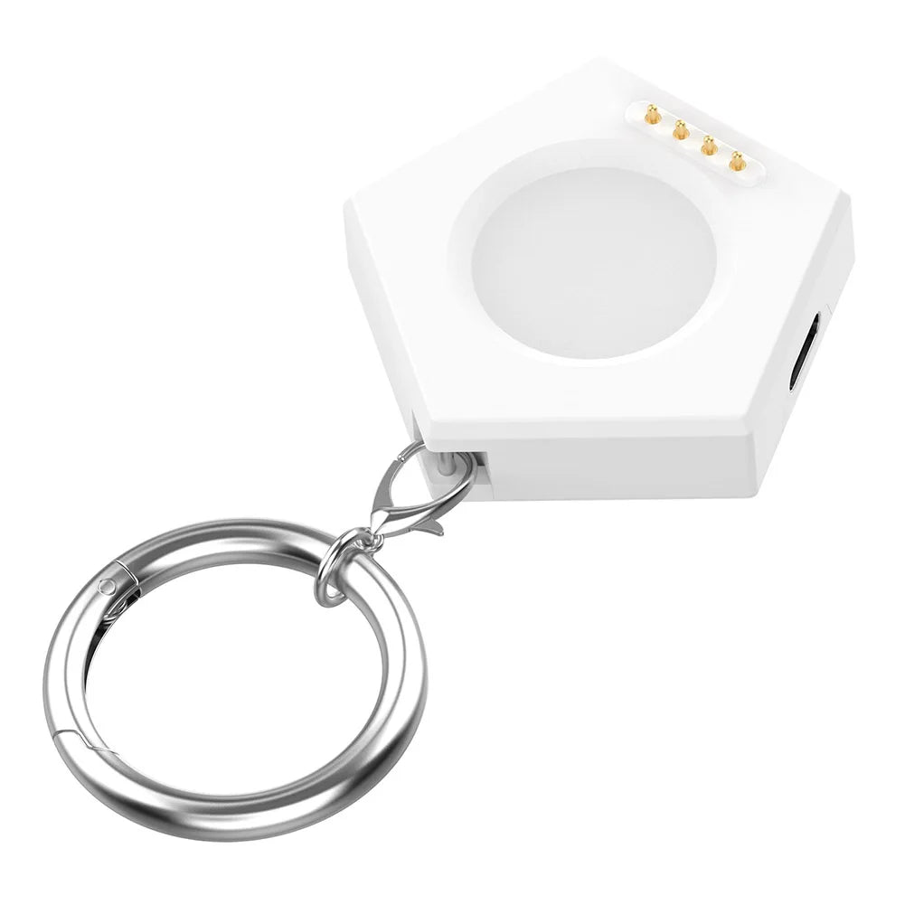 Magnetic Charger Watch Charger with Keychain Type-C/Micro Port for Oneplus Watch2 OPPO Watch X/4pro/3 Pro/3/2/SE Watch Charger