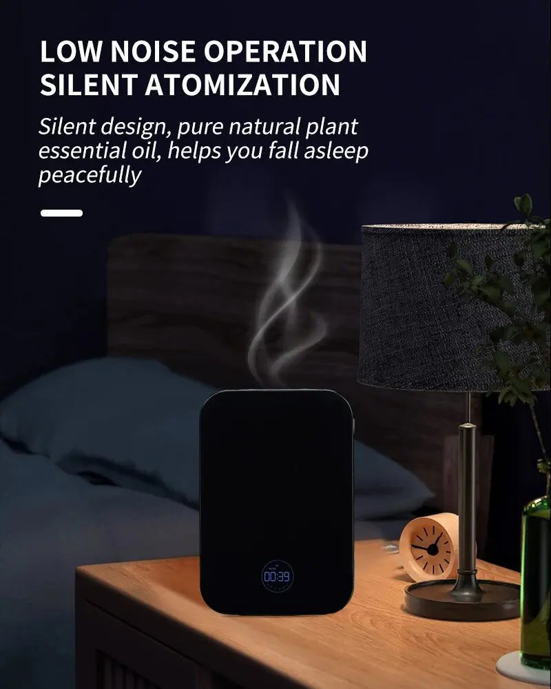Intelligent Waterless Diffuser Essential Oil Aromatherapy Diffuser 150ml Capacity 300m³ Large Space For Home Office Store Hotel