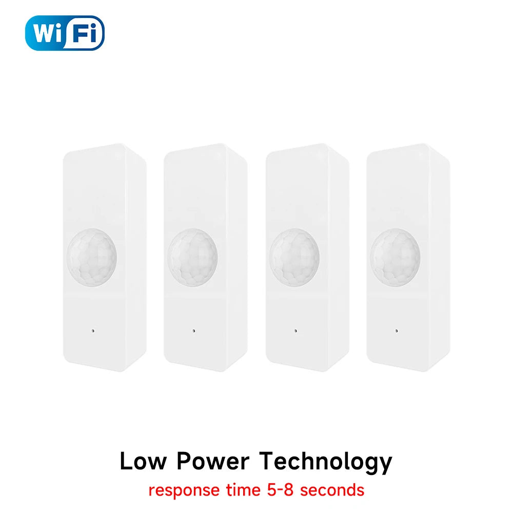 Tuya WiFi Zigbee PIR Motion Sensor Smart Home Human Body Infrared Detector Security Smart Life Works With Alexa Google