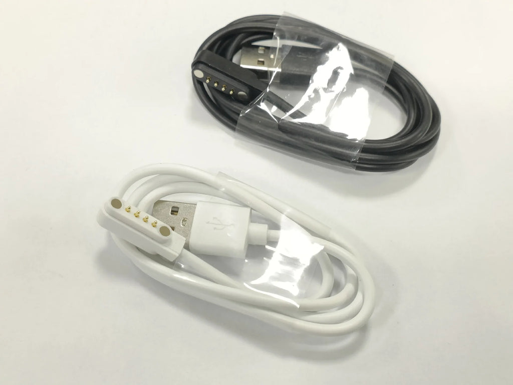 Smart Watch Magnetic USB Charger 2pin 4pin Charging Cable Line Cord Power Adapter Long Wire For Smartwatch Juicer Beauty Devices