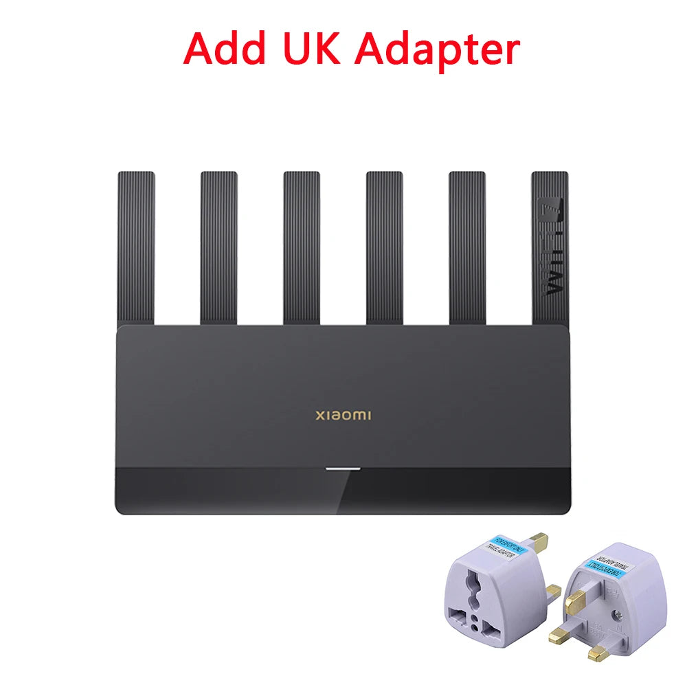 New Xiaomi Router BE6500 WiFi 7 6500M Full 2.5G Network Port 4-core Qualcomm Processor loT Smart Linkage Network Security Home -