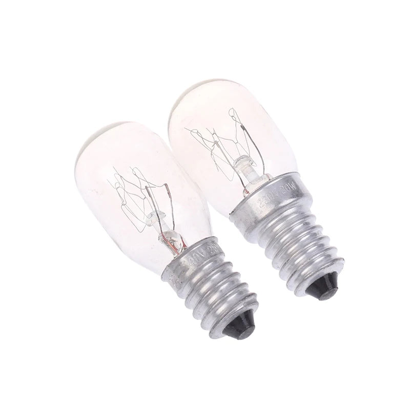 5PCS E14 Salt Lamp Globe Bulb 10/15/20/25W 220V-230V Incandescent Bulb Household Refrigerator Oven Light Bulb Replace Bulb
