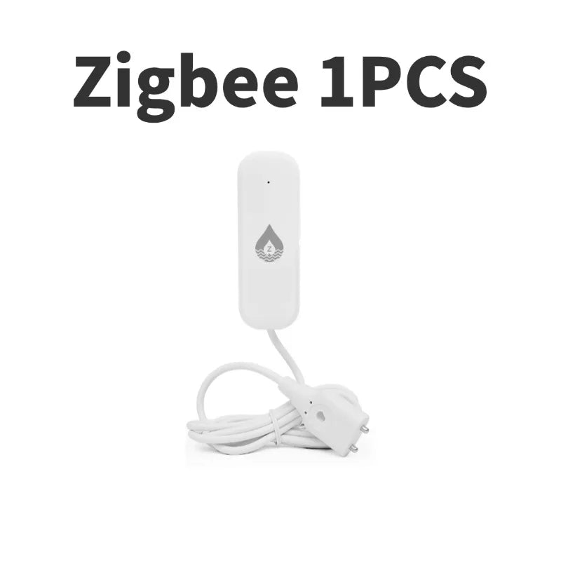 WIFI/Zigbee Water Level Leak Detector Alarm Sensor Smart Home Security System Protection Tuya APP Remote Control