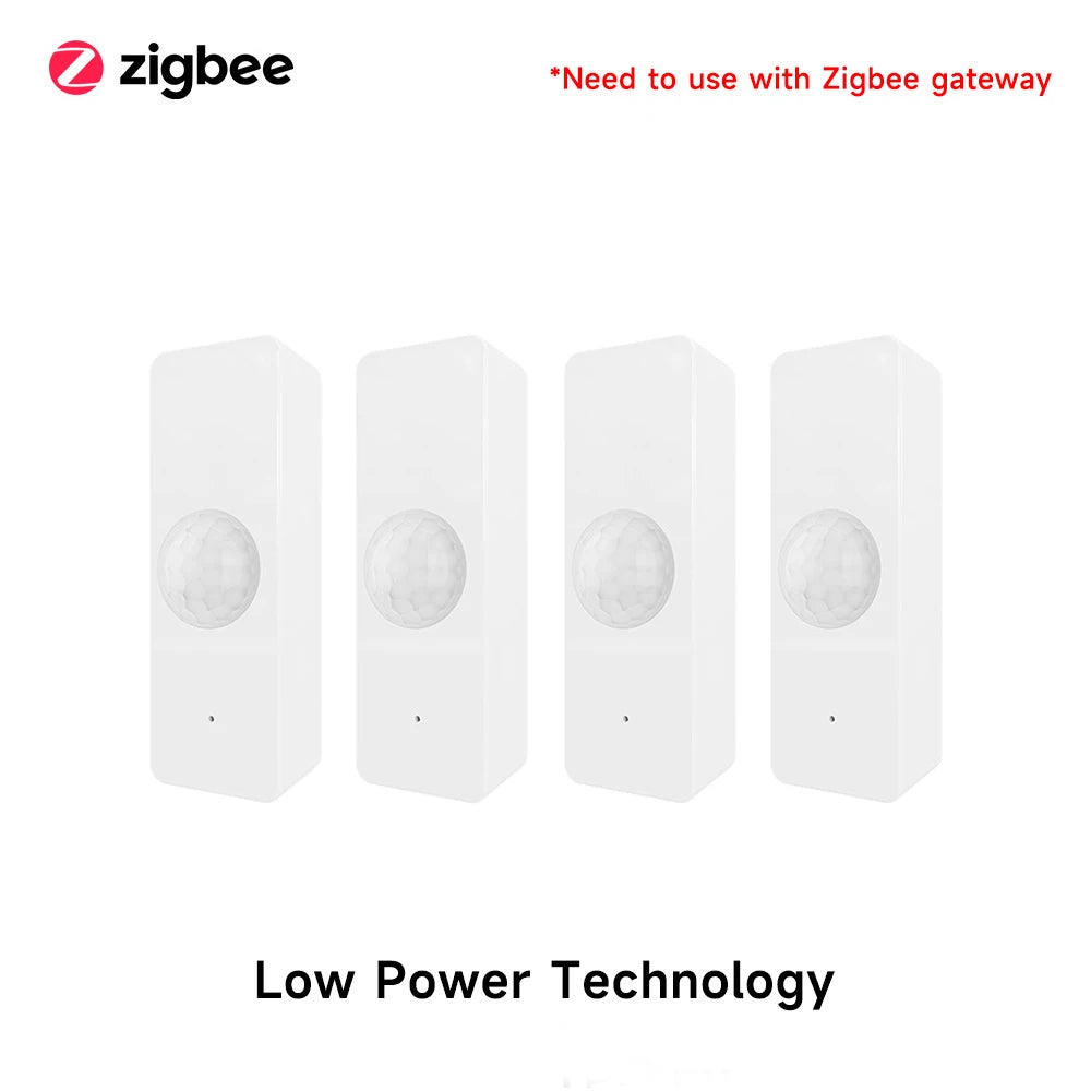 Tuya Smart Home WiFi Zigbee PIR Motion Sensor Infrared Detector Security Alarm APP Notification Works With Alexa Google