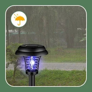 Solar Mosquito Killer Lamp Home Garden Waterproof Mosquito Repeller Outdoor Camping Electric Mosquito Artifact Lighting Lamps