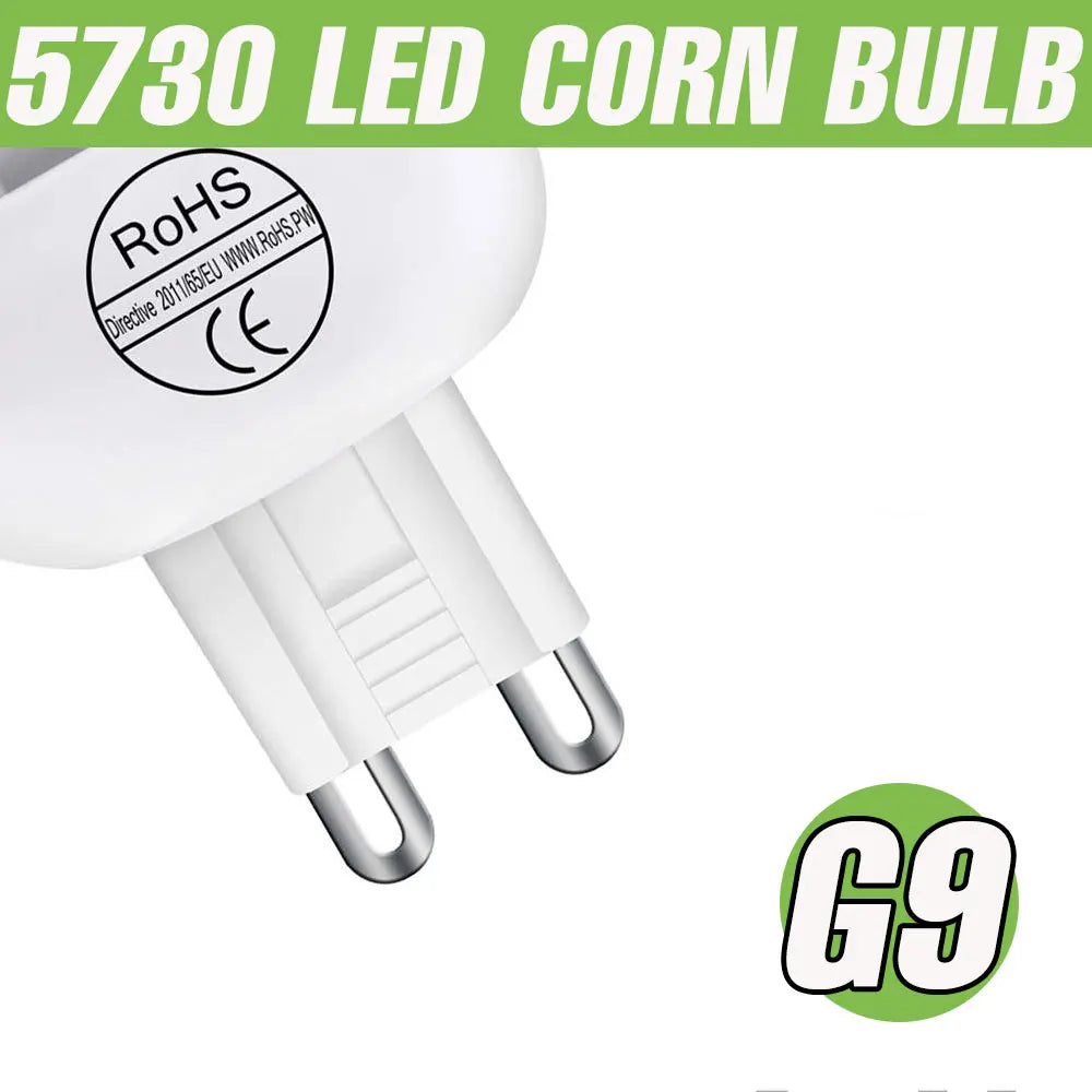 15W E27/E26 LED Corn Bulb AC220V E14 Ceiling Lamp GU10 Chandelier B22 Spotlight G9 Balcony Home Office Meeting Indoor Lighting