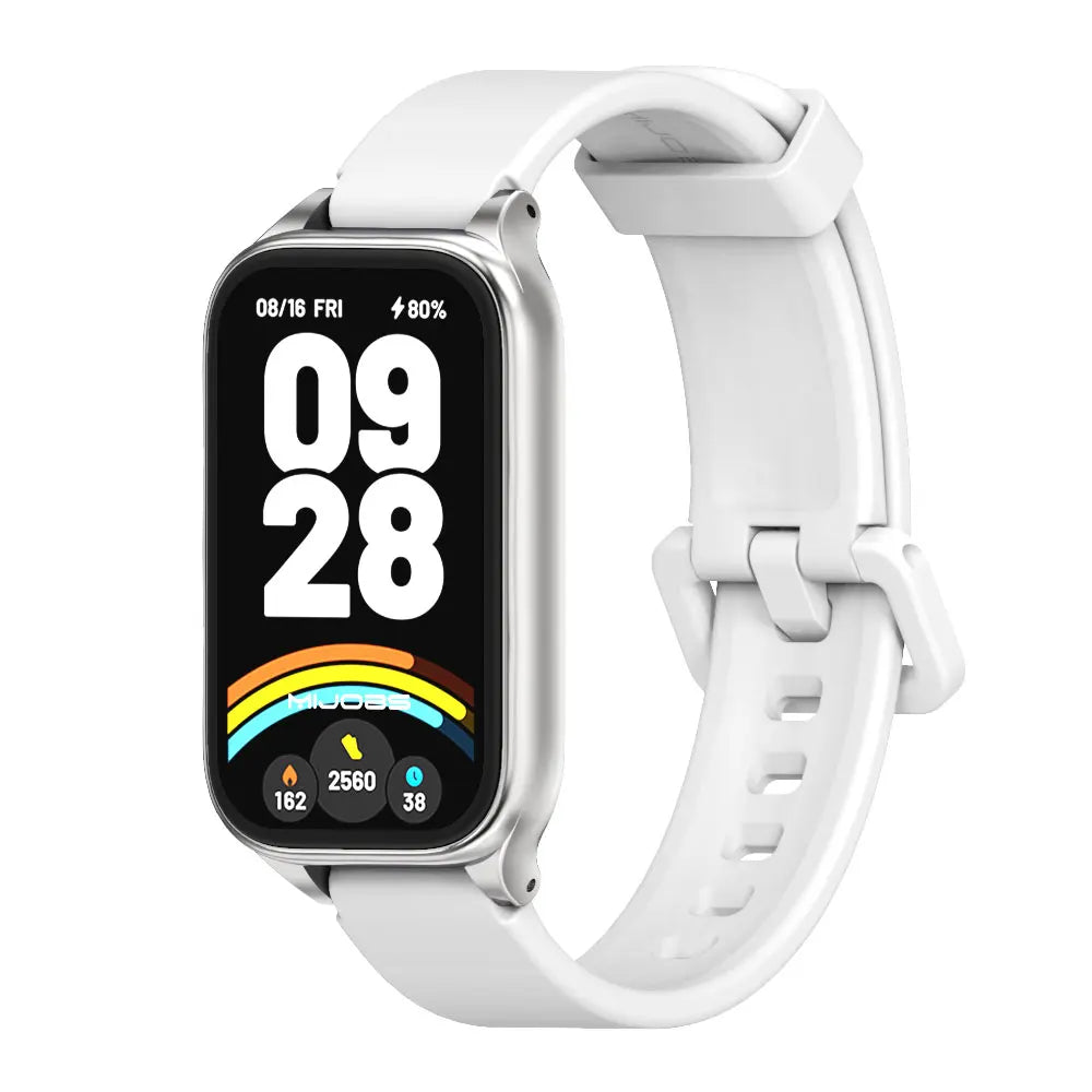 Strap for xiaomi Mi band 9 Active Bracelet Global Version Silicone Waterproof Wristband Mi Smart Band 9 Active Strap