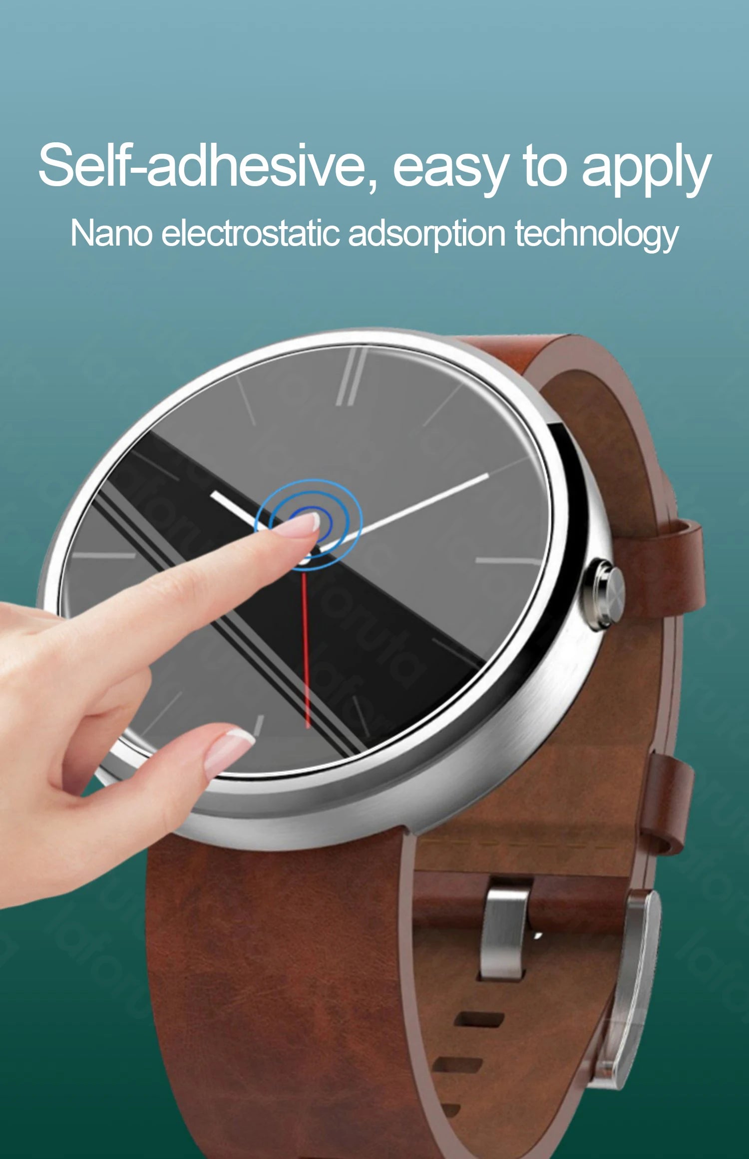 All Size Round Watches Tempered Glass Screen protector Diameter 23 25 28 32 33 37 43 44 45 46 mm Protective Film For Smart Watch