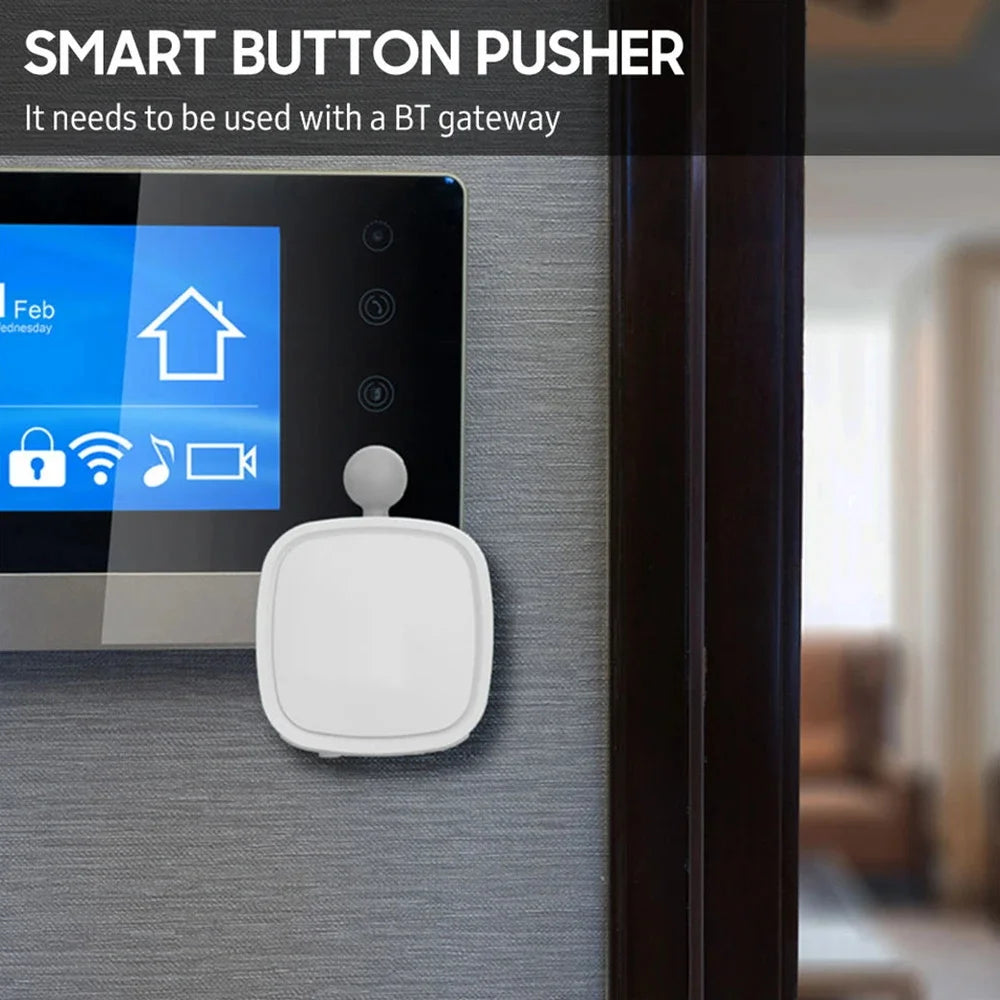 Smart Bluetooth Finger Robot Switch Button Smart Life APP Fingerbot Wireless Switch Bot Pusher with Bluetooth Gateway Option