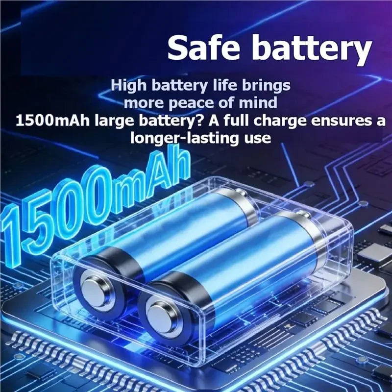 Smart AI Robot Clock WiFi Version Voice Control Assistant Image Recognition Storytelling Desktop Clock