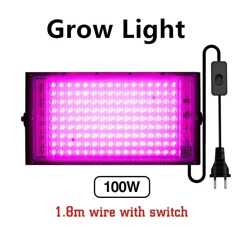 50W 100W Led Flood Light IP65 Waterproof AC 220V Full Spectrum Floodlight Spotlight LED Reflector Street Lamp Wall Flood Lights