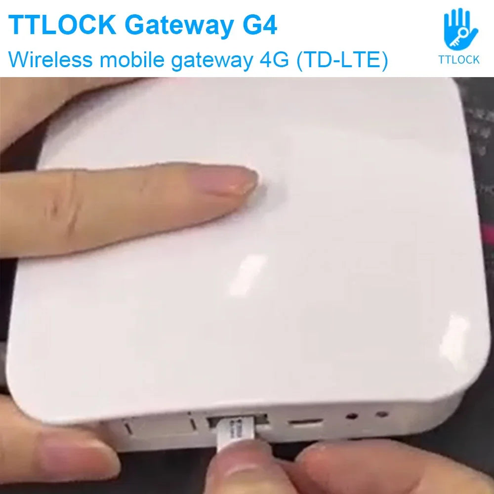 TTLOCK Gateway G2 G3 G3P G4 Bluetooth To Wifi Gateway Hub WIFI/RJ45/POE/4G TLE for Smart Home Door Lock Ttlock App Phone Control