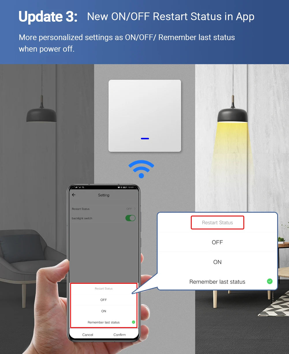 Tuya Zigbee Push Button Smart Switch EU UK Light Switches No Neutral Required Alexa Google Home Automation  Zigbee2MQTT 2/3 Way
