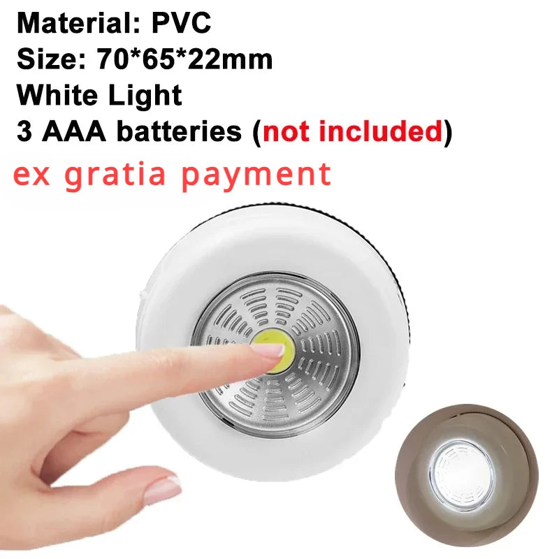 LED Touch Sensitive Night Light Dimmable Wall Light Portable USB Rechargeable Night Light for Living Room and Bedroom Lighting