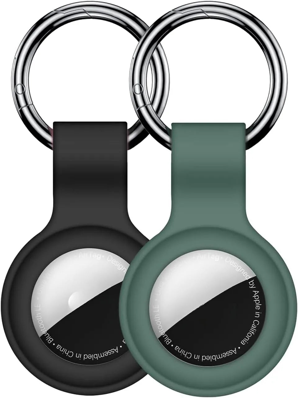 8/4/2Pack Silicone itag Case for Airtags with Keychain, Protective Cover for Airtag Key , Pet Dog Cat Collar , Accessories