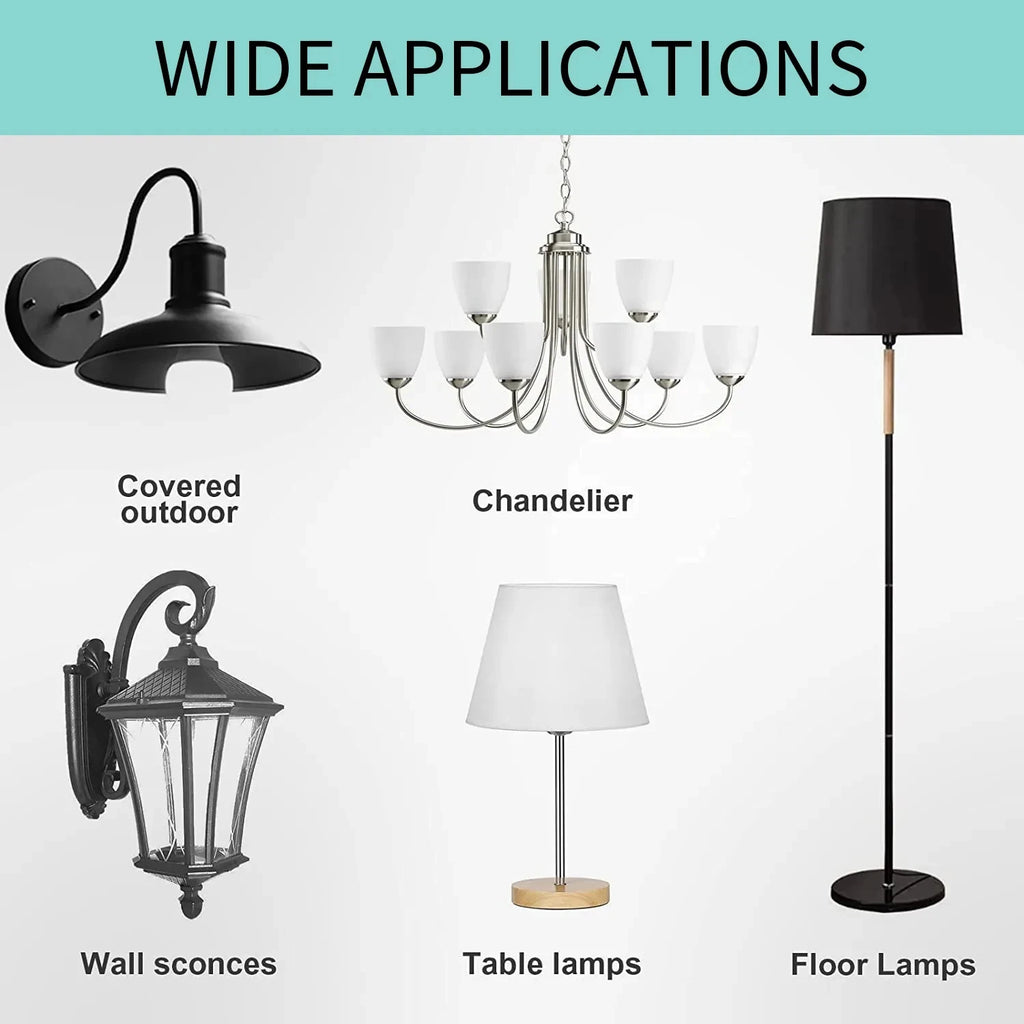 8PCS LED Bulb E27 B22 E14 AC220/110V 3W 6W 9W 12W 15W 18W Brightness and Low Energy Consumption Living Room Home LED Light Bulbs