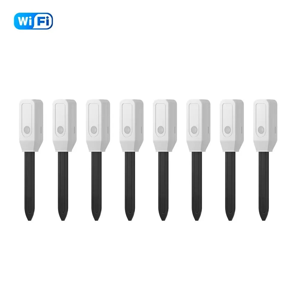 Tuya WiFi Soil Moisture Meter Temperature Humidity Sensor Garden Plant Monitor for Automatic Watering Smart Life App Control