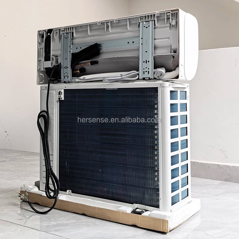 Smart Home AC 9000BTU 12000BTU, High Efficiency Cooling, R32 Gas, Black, CE Certified, Energy Efficient Air Conditioner