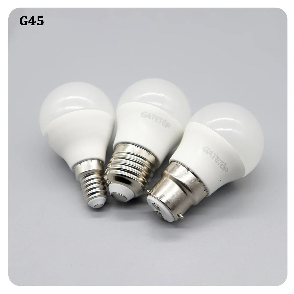 12Pack Lámpara Led Bulb E14 E27 B22 Energy Saving Globe Bulb Lamp 220V 3W 5W 6W 7W Led Warm Cold Light for Living Room Bedroom