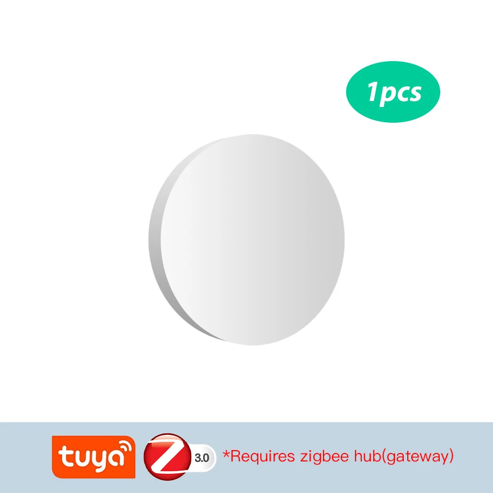 Tuya ZigBee Button Scene Switch Push Button Intelligent Linkage with Smart Device Automation Scenario Controller Battery Powered
