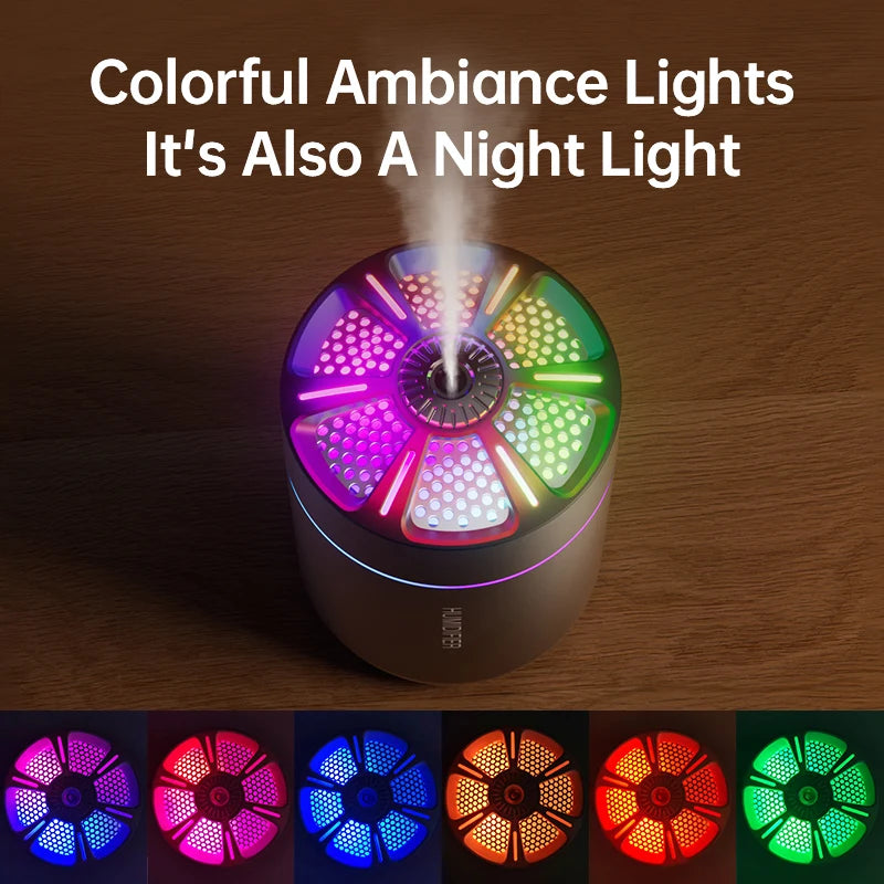 180ML mini air humidifier aromatherapy diffuser essential oil aromatherapy spray household bedroom car mounted mute humidifier