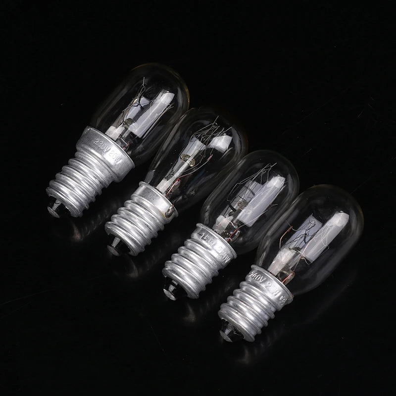 5PCS E14 Salt Lamp Globe Bulb 10/15/20/25W 220V-230V Incandescent Bulb Household Refrigerator Oven Light Bulb Replace Bulb