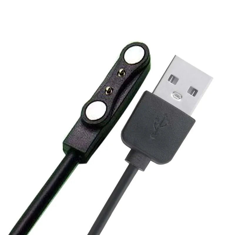 ZL02CPro Charger Cable 2 Pin USB Charging Cable for ZL02 / ZL02D Smartwatch Smart Watches Wristwatch Clock Charge Accessories