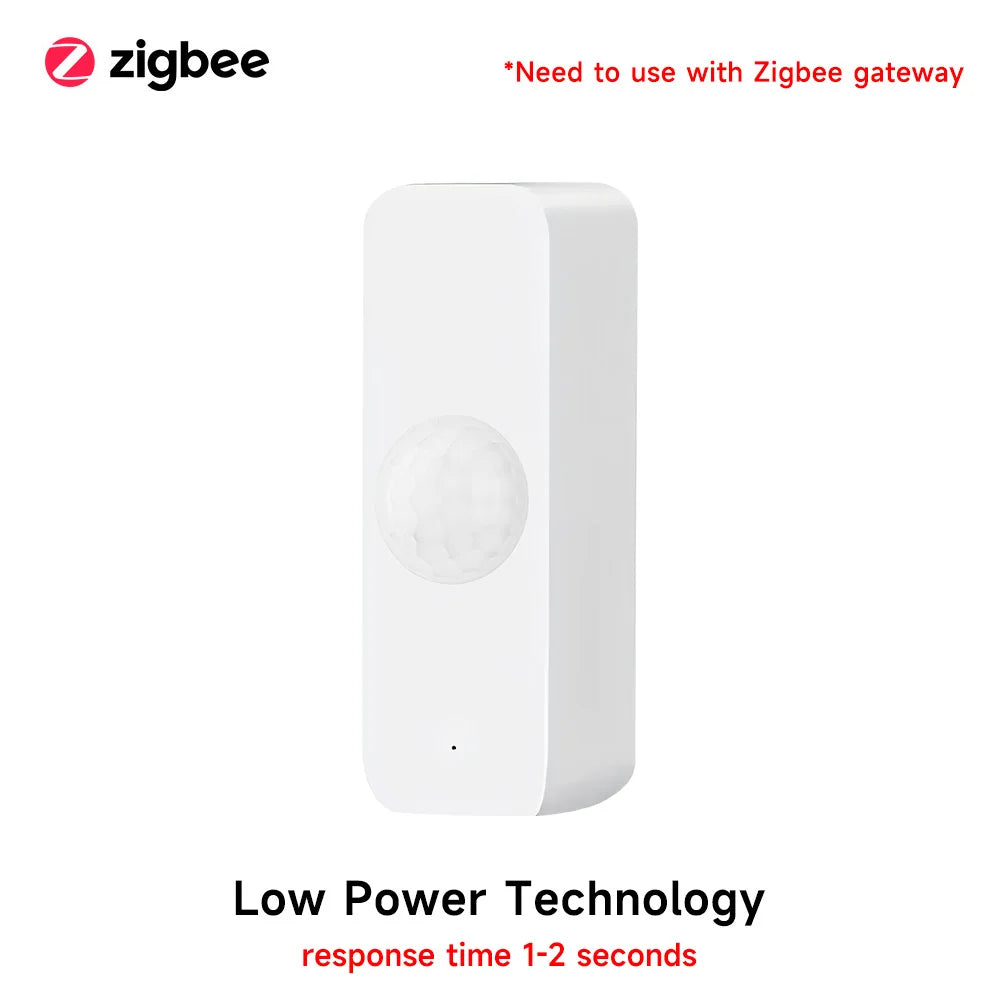 Tuya WiFi Zigbee PIR Motion Sensor Smart Home Human Body Infrared Detector Security Smart Life Works With Alexa Google Home