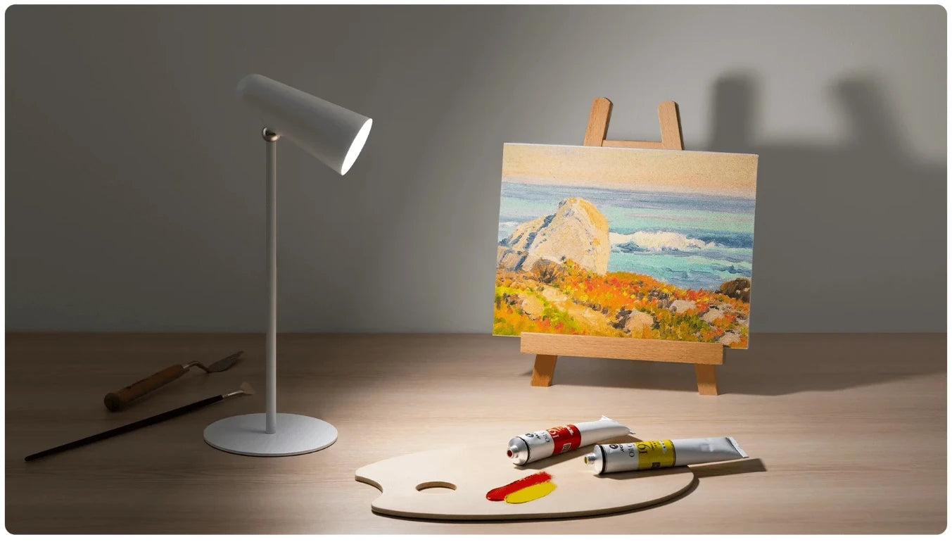NEW Mijia Multifunction Desk Lamp Type-c Rechargeable 3 In 1 Portable Reading Table Rendering Light Clip Lamp Flashlight CN