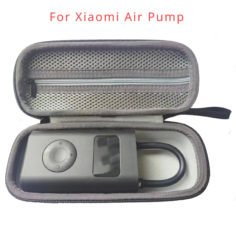 Hard Case Compatible for Xiaomi Mijia Air Pump 2 Car Bicycle Basketball Inflator Compressor Bag for Tire Tube Extension Hose