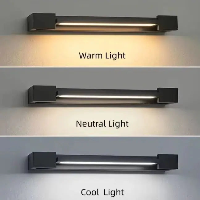 Latest 2026 Rotatable Adjustable LED Wall Lamp,IP65 Aluminum Long Strip Sconce for Bedroom Computer Room Villa Store Interior