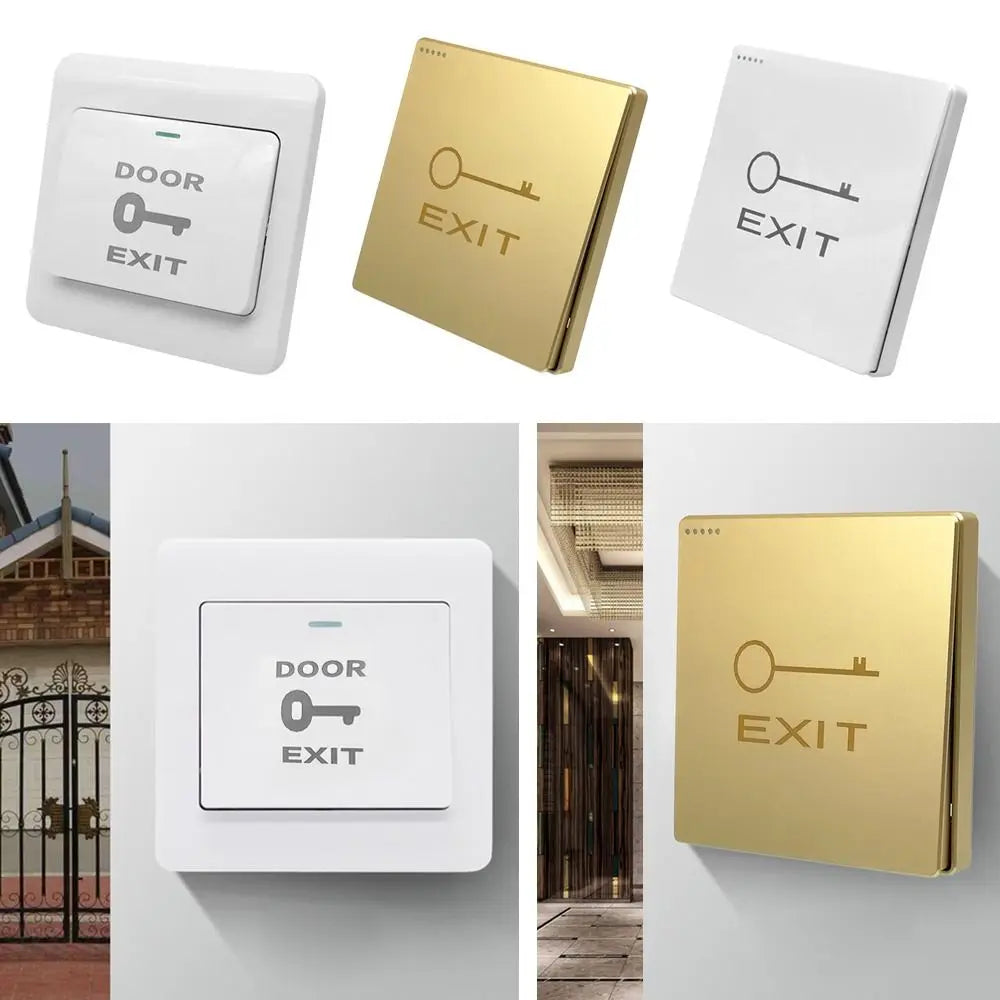 Push Lock Release Switch Control Door button Exit Button Door Exit Button Switch Access control Switch Electronic Door Lock