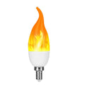 E27 LED Flame Lamp Flickering Fire Simulation Light Bulb E14 Dynamic Flame Effect Candle Light Creative Home Festival Decoration