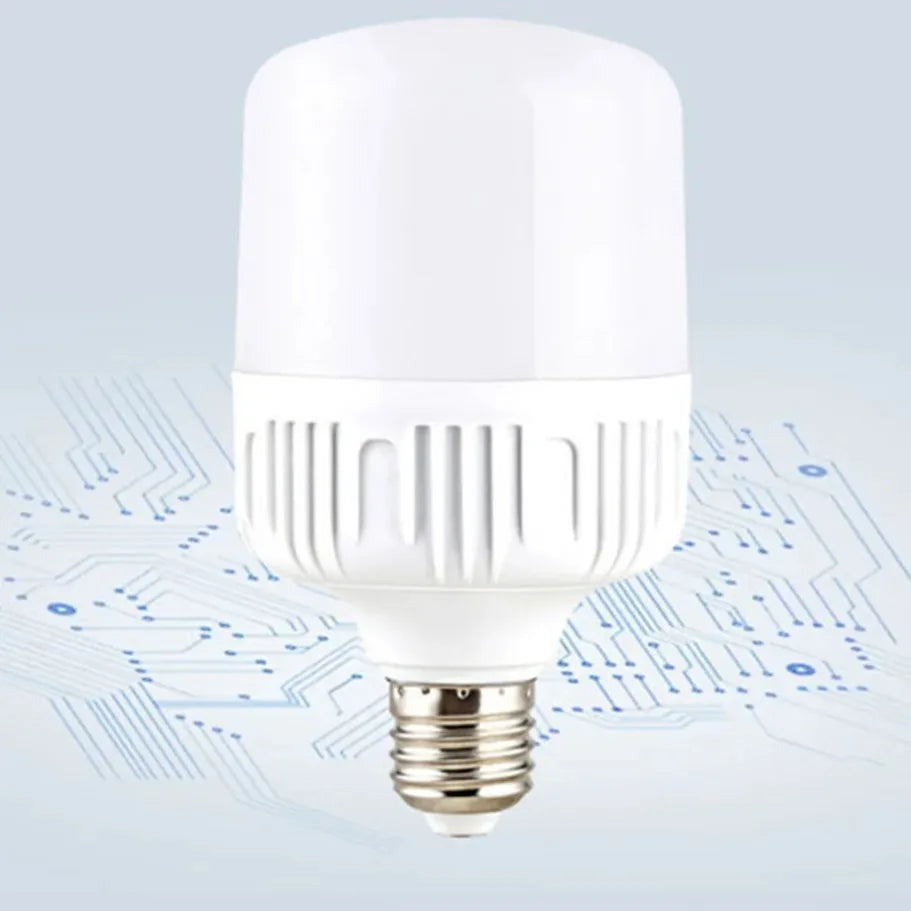 100W-5W  E27 Screw Base LED Bulb AC 220V, High Brightness Non-Flickering, Super Bright White Light with Good Heat Dissipation
