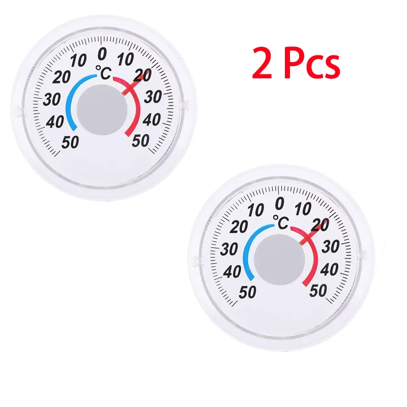 Outdoor Door Window Thermometer Pointer Type Cold And Heat Watch Hot SaleRound Plastic Door And Window Thermometer