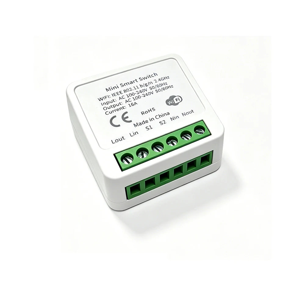 16A WiFi Smart Switch Circuit Breaker with Timer, CozyLife APP Control, Works with Alexa & Google Home Voice Control