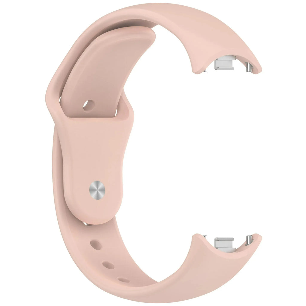 Soft Silicone Strap for Xiaomi Mi Band 10 9 8 NFC Smart Watch Sport Replaceable Bracelet Correa for Mi Band 10 Breathable Strap