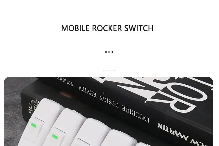 Boat Shape Switch Home Light Switches Classic White Inline On/Off Table Lamp Switches Wires Cable Switches Electrical Accessorie