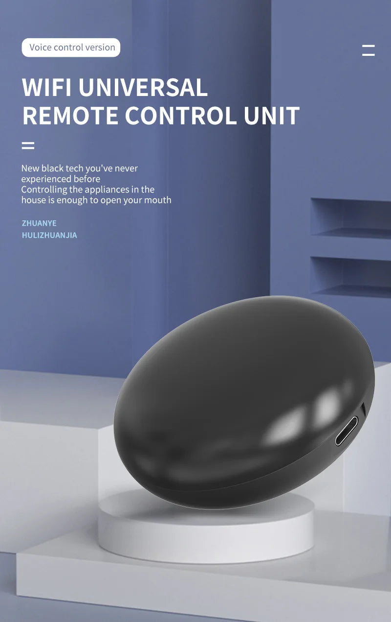 Tuya Smart Universal IR Remote Control Wi-Fi Bluetooth Voice Control for Smart Home TV Air Conditioner