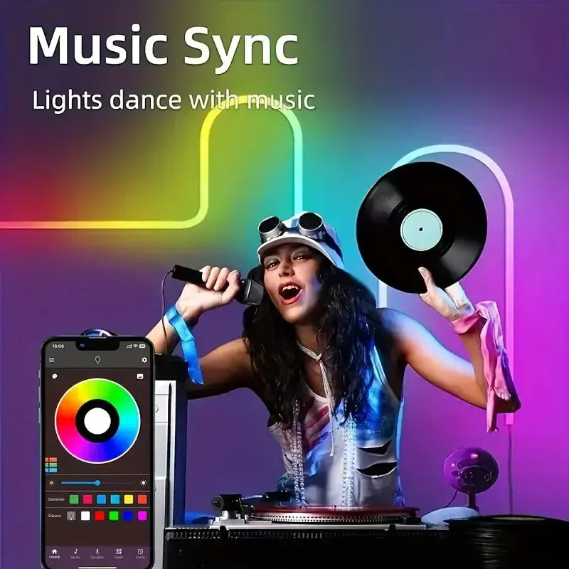 Smart Rgb Neon Led Strip Waterproof 24V Flex Neon Rope Light Plug 5 10M 15M 20M 30M Music Sync App Control Party Room Decor Tape