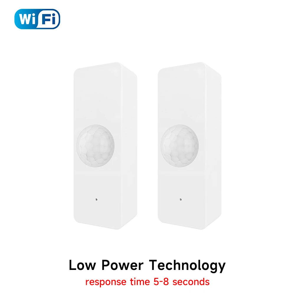 Tuya Smart Home WiFi Zigbee PIR Motion Sensor Infrared Detector Security Alarm APP Notification Works With Alexa Google