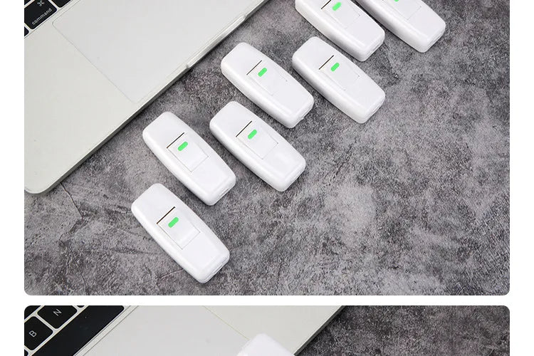 Boat Shape Switch Home Light Switches Classic White Inline On/Off Table Lamp Switches Wires Cable Switches Electrical Accessorie
