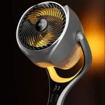 Air Circulator Fan: Smart Timer, Vertical Floor Fan – Quiet DC Inverter, High Wind Power