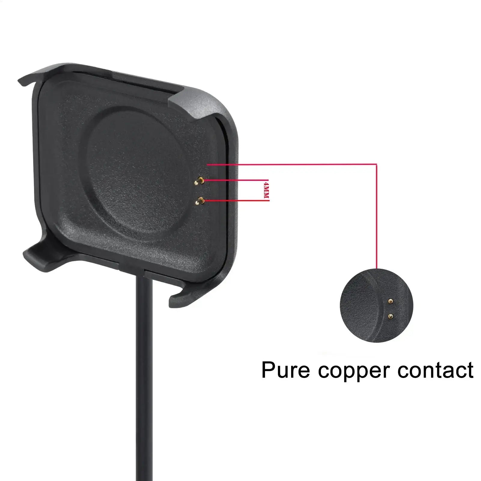 Smart Watch Charger Cable Fasting Charging Watch Charging Cable USB Chargeable Adapter Cords For Home Bedroom Nightstand