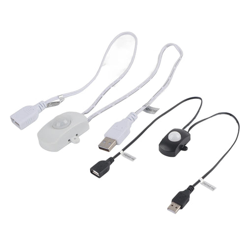 2A 5-24V Mini PIR Motion Sensor Auto Switch USB Interface for LED Strip Light Home Security Energy Saving Light