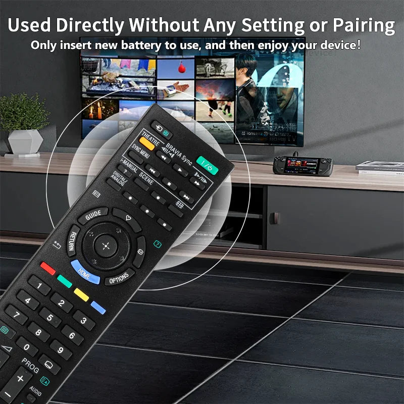 RM-ED022 For Sony Remote Control Replacement, For Sony TV KDL-22BX200 KDL-22EX302 KDL-26EX302 KDL-32BX300 KDL-32BX400