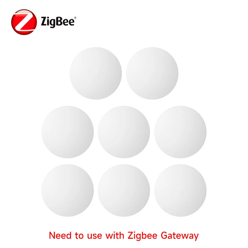 Tuya ZigBee Smart Button Scene Switch Multi-scene Linkage Wireless Key Switch Battery Powered Automation Need Zigbee Gateway