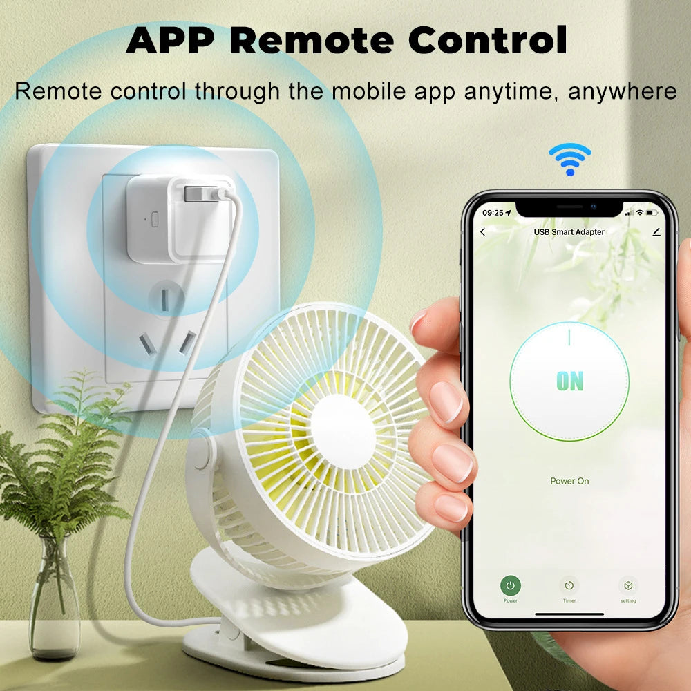 Tuya WiFi/Zigbee Smart USB Adapter Plug 1/2/3 Gang Smartlife APP Timing DIY ON/OFF Controller Works with Alexa Google Home